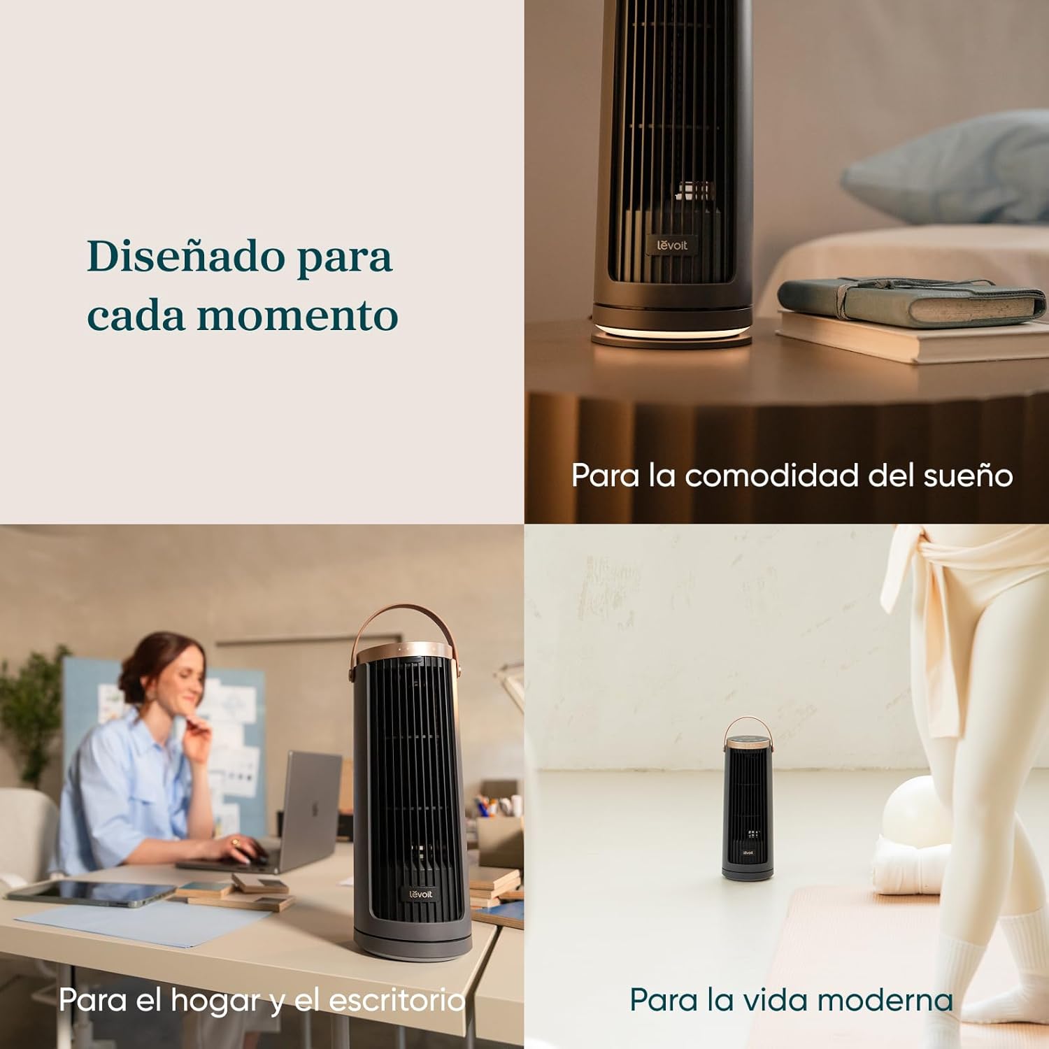 Levoit Windi Mini Pro — Ventilador Portátil con Mando