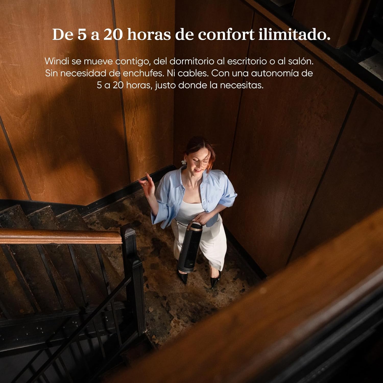 Levoit Windi Mini Pro — Ventilador Portátil con Mando