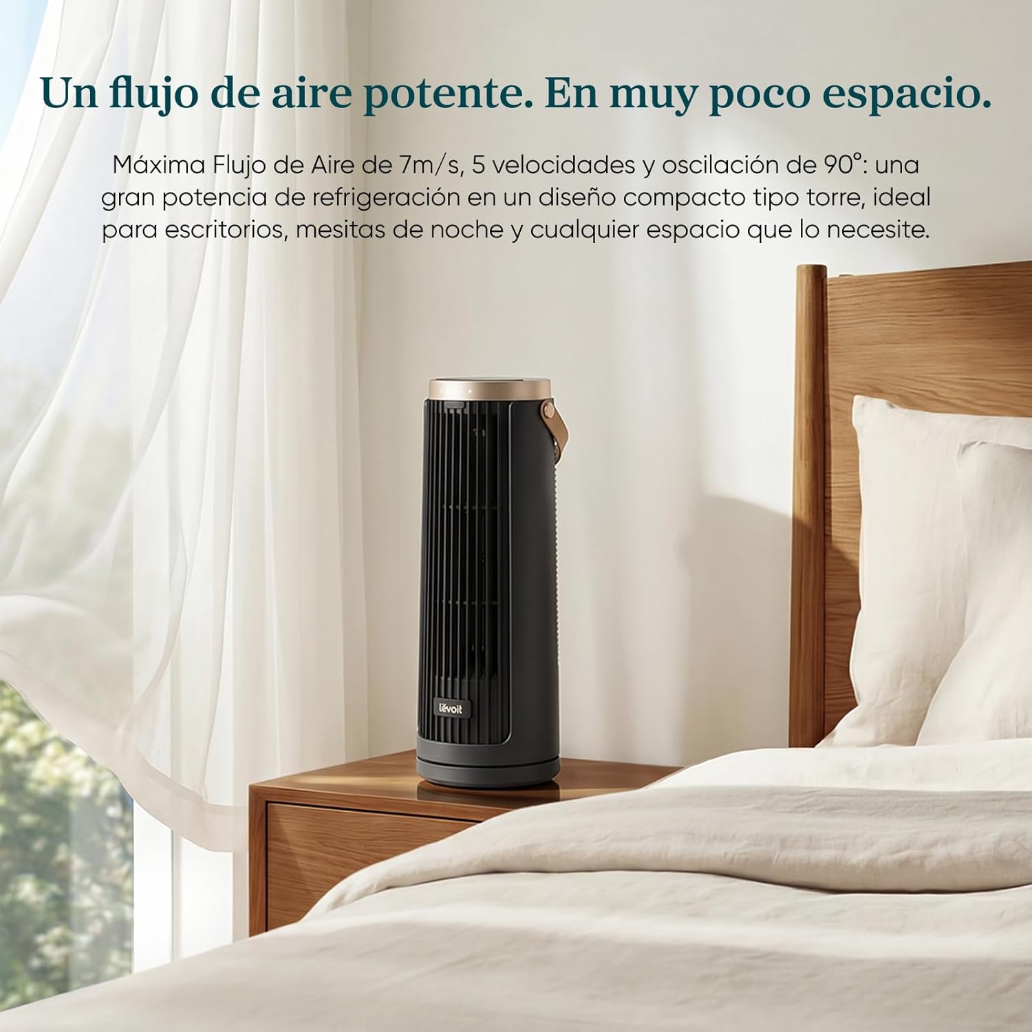 Levoit Windi Mini Pro — Ventilador Portátil con Mando