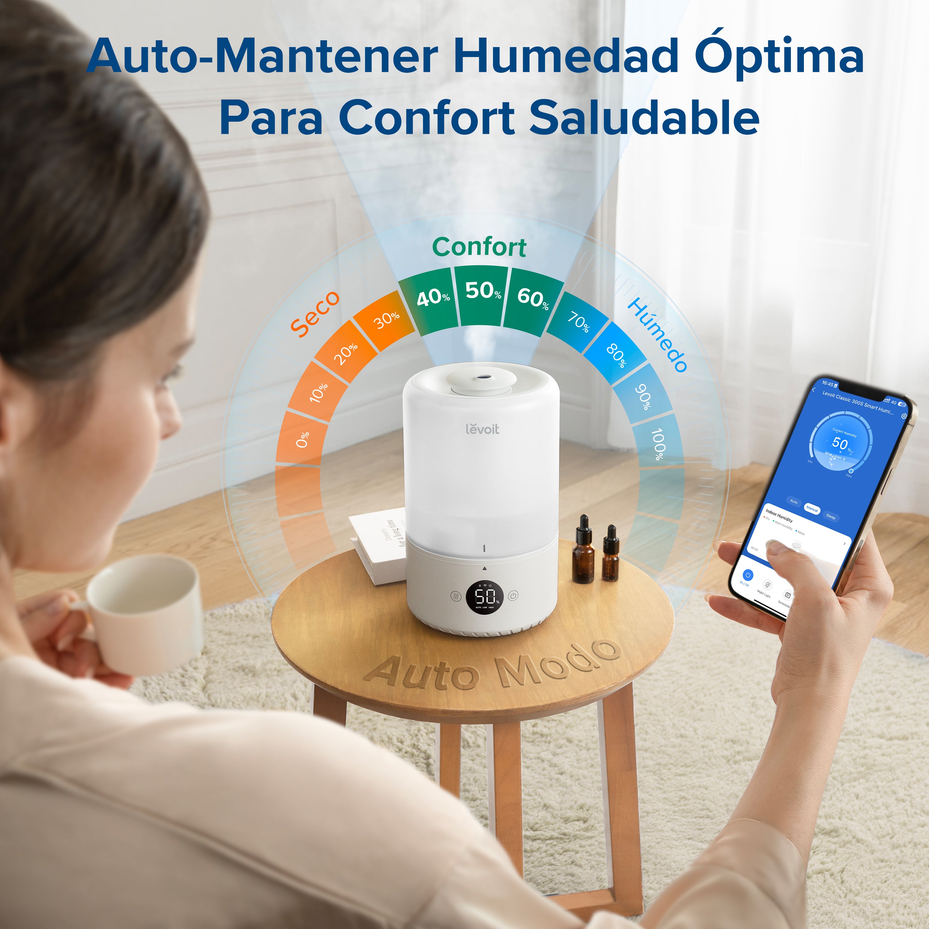 Levoit Dual 200s Humidificador Inteligente