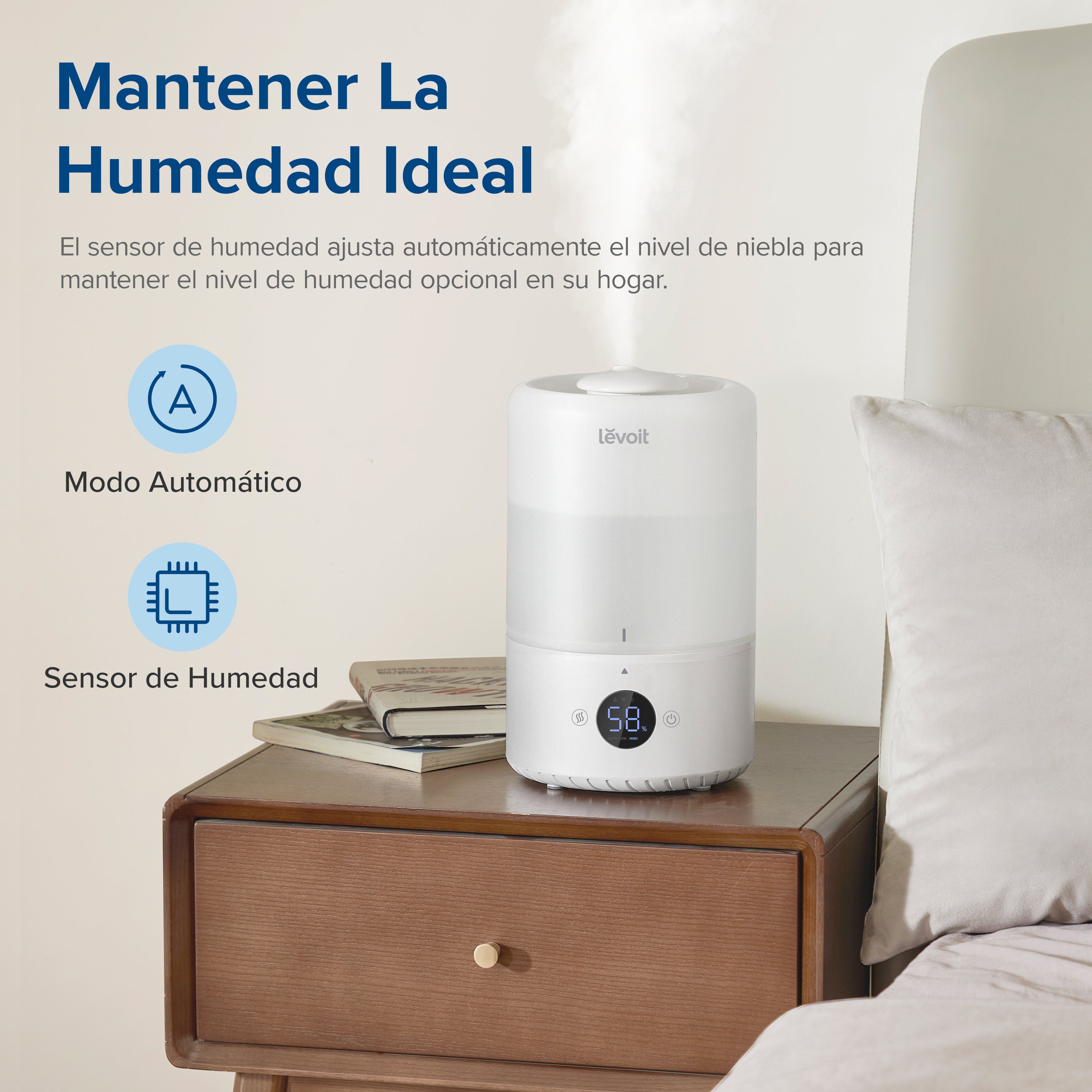 Levoit Dual 200s Humidificador Inteligente