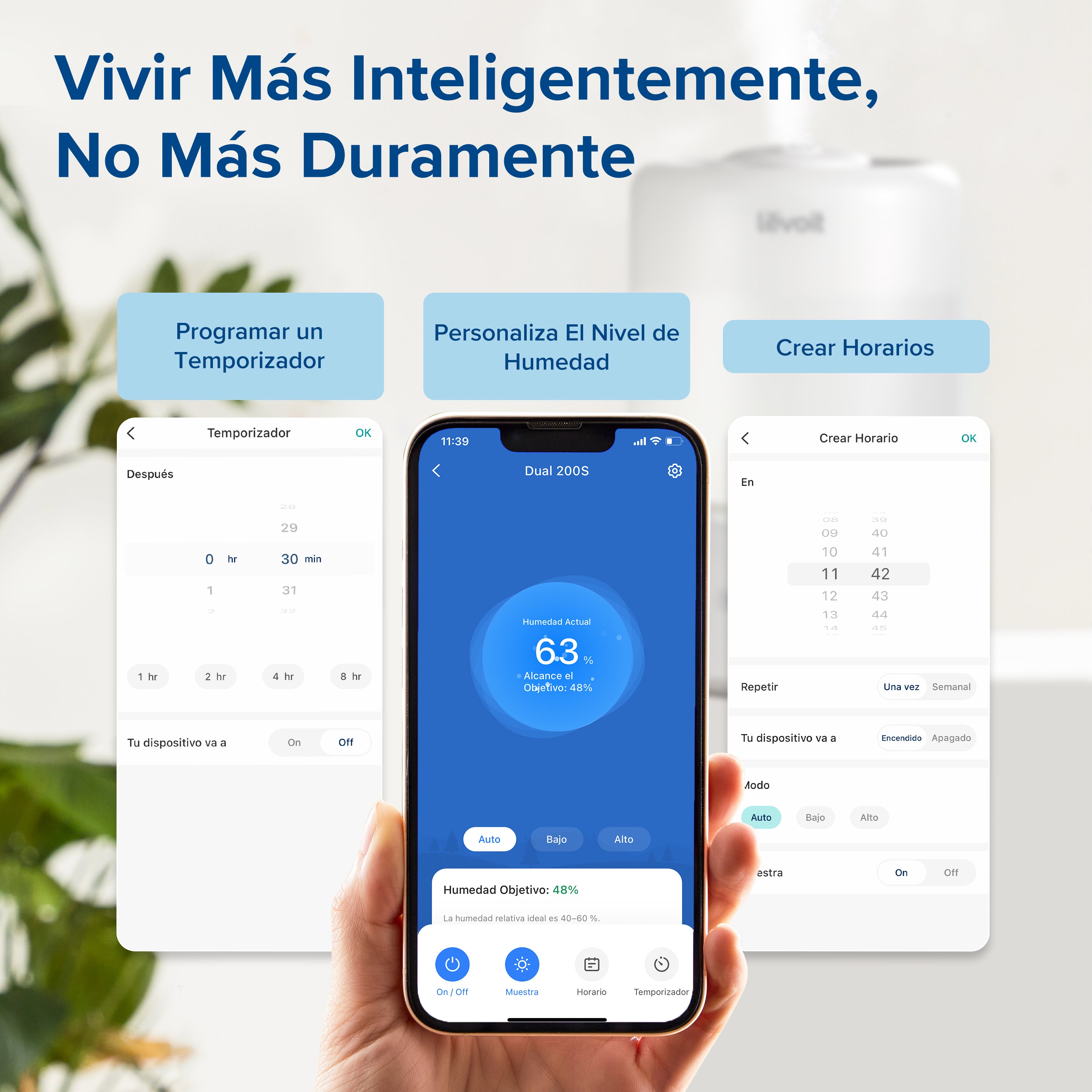 Levoit Dual 200s Humidificador Inteligente
