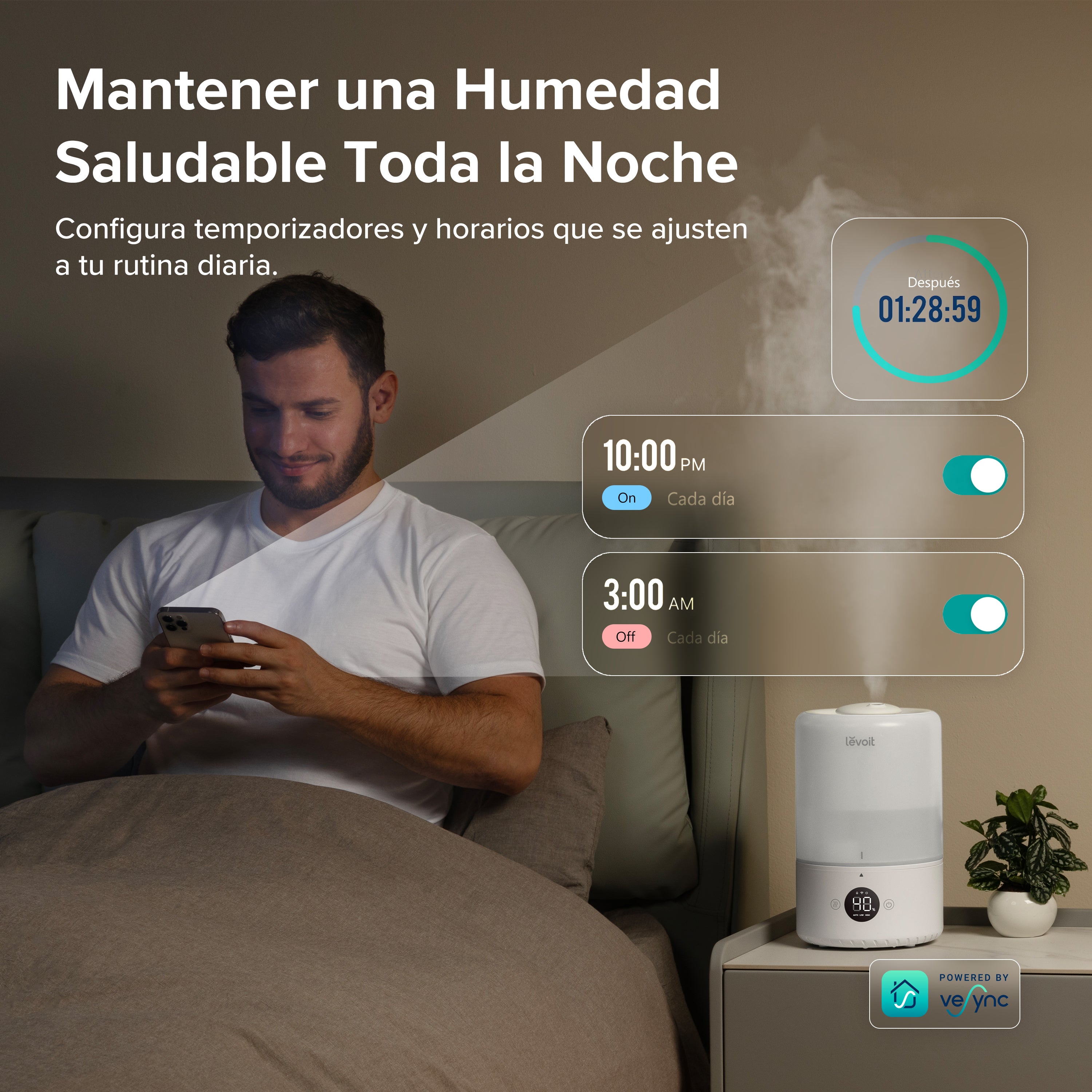 Levoit Dual 200s Humidificador Inteligente