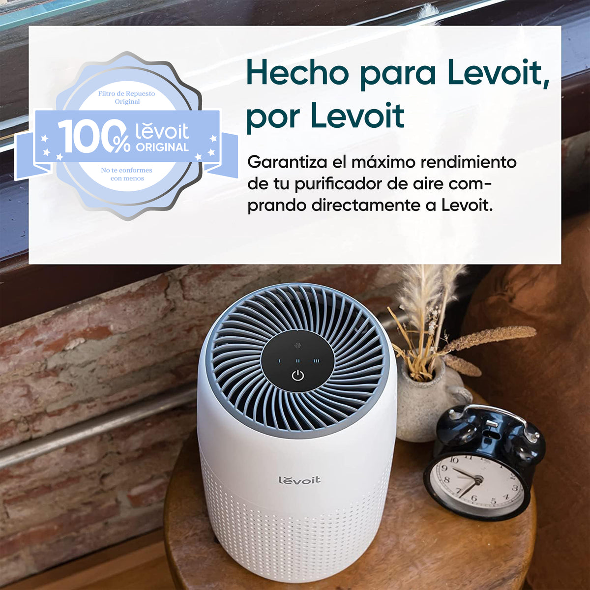 Levoit Core Mini Purificador de Aire + Juego de Filtro Estándar