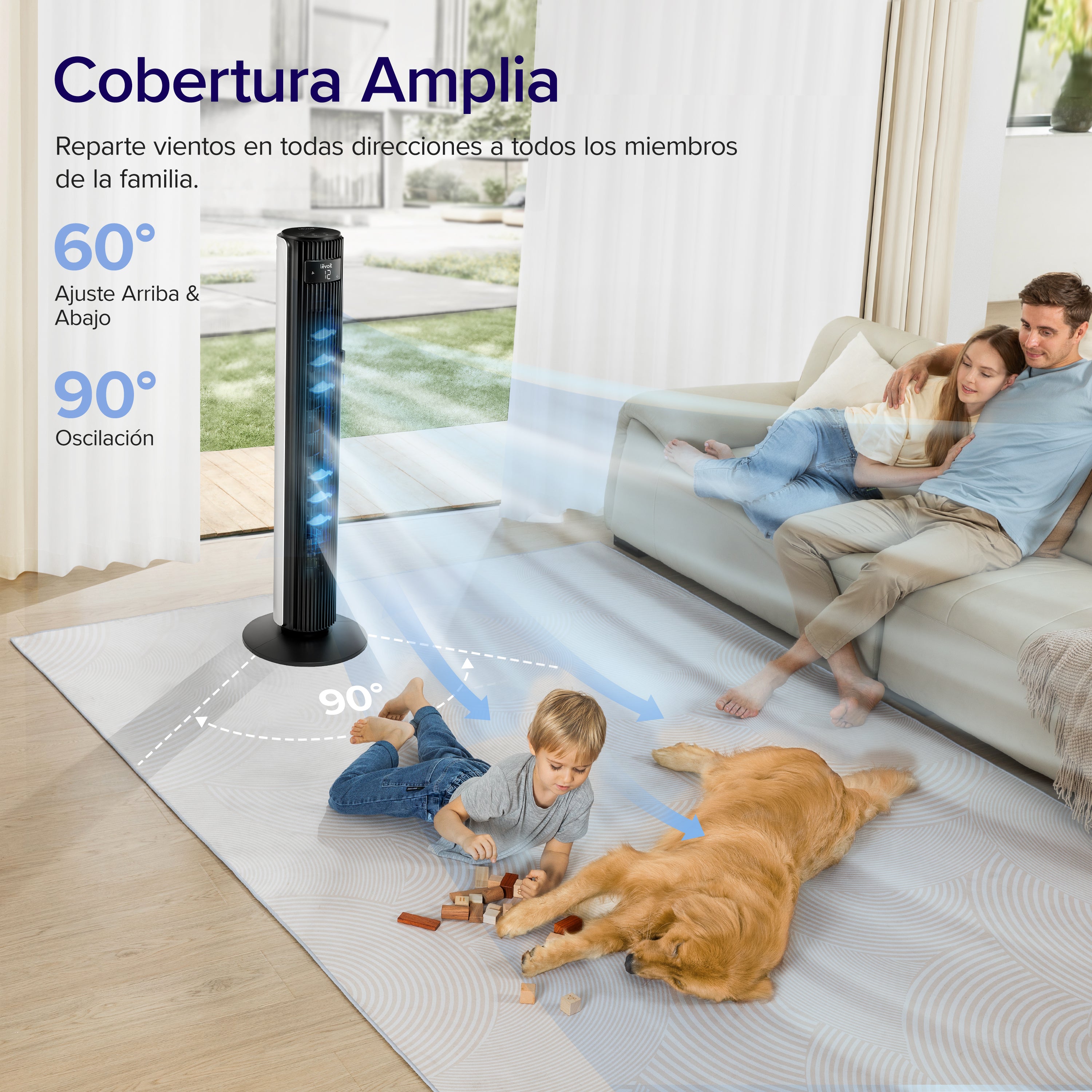 Levoit 42DC Ventilador de Torre