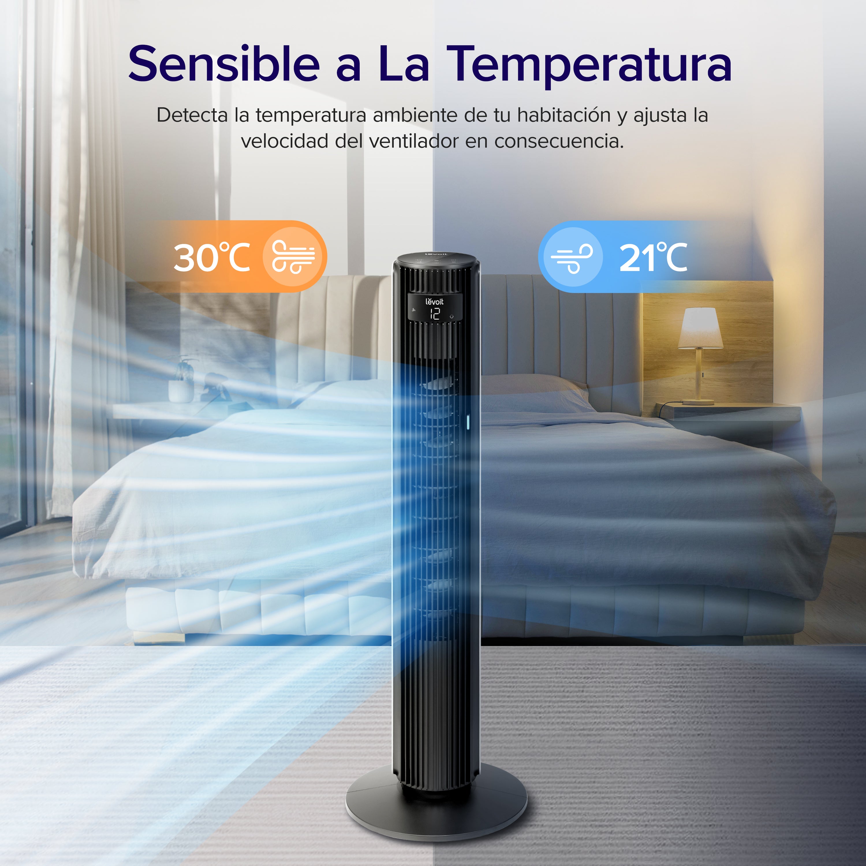 Levoit 42DC Ventilador de Torre