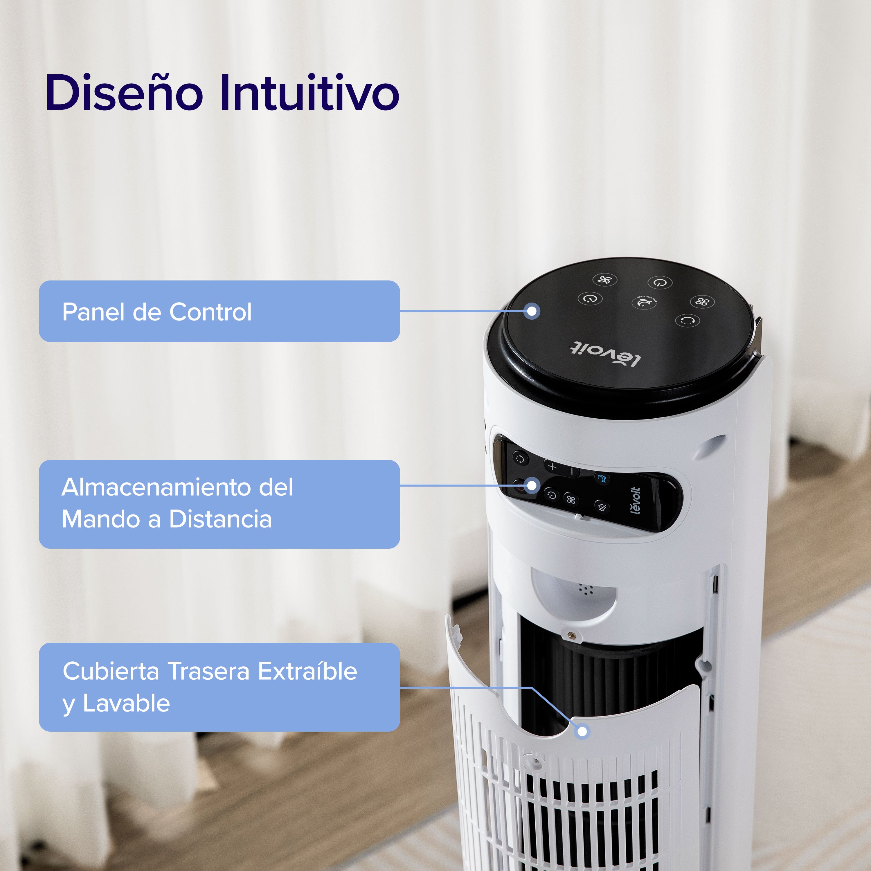 Levoit 42DC Ventilador de Torre