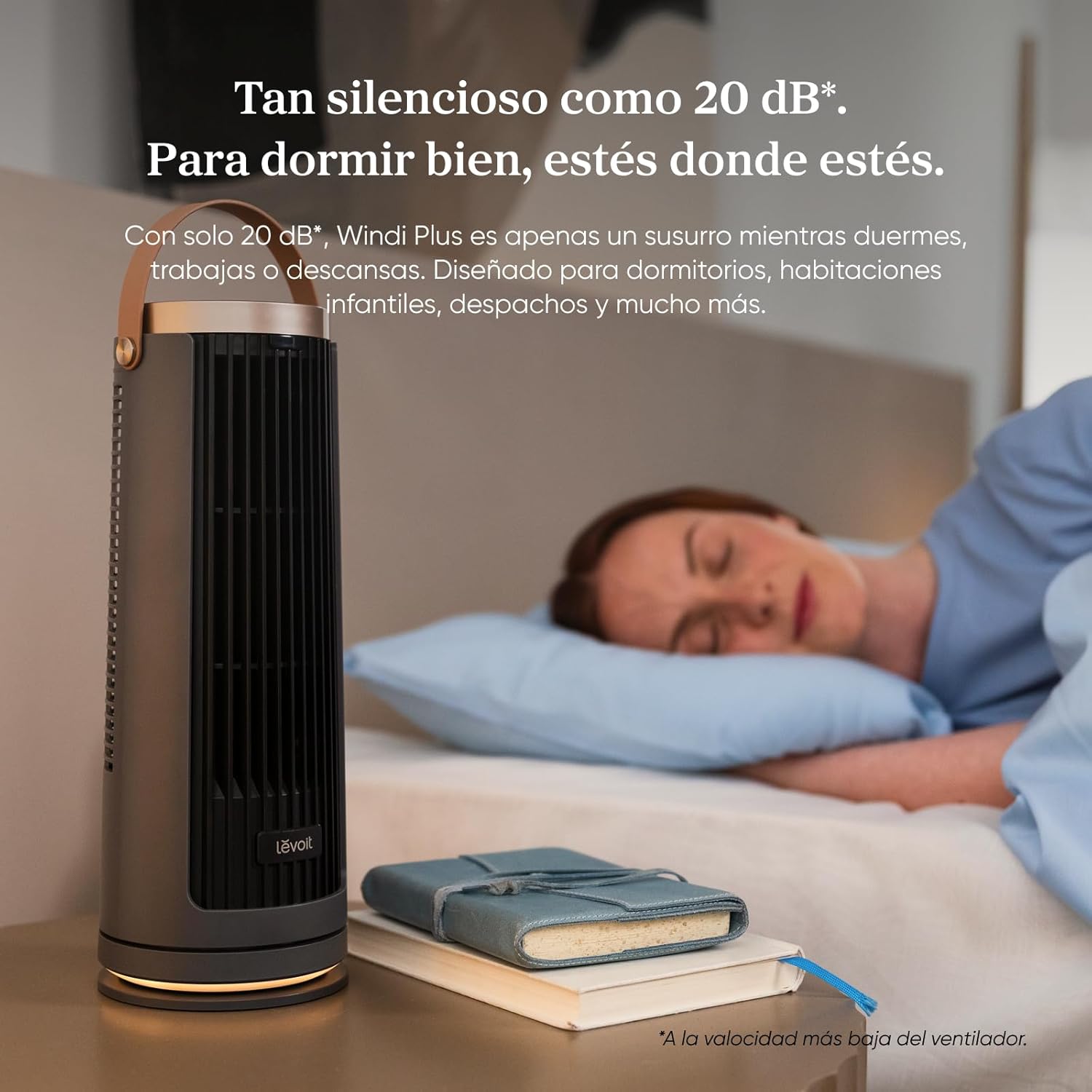Levoit Windi Mini Pro — Ventilador Portátil con Mando