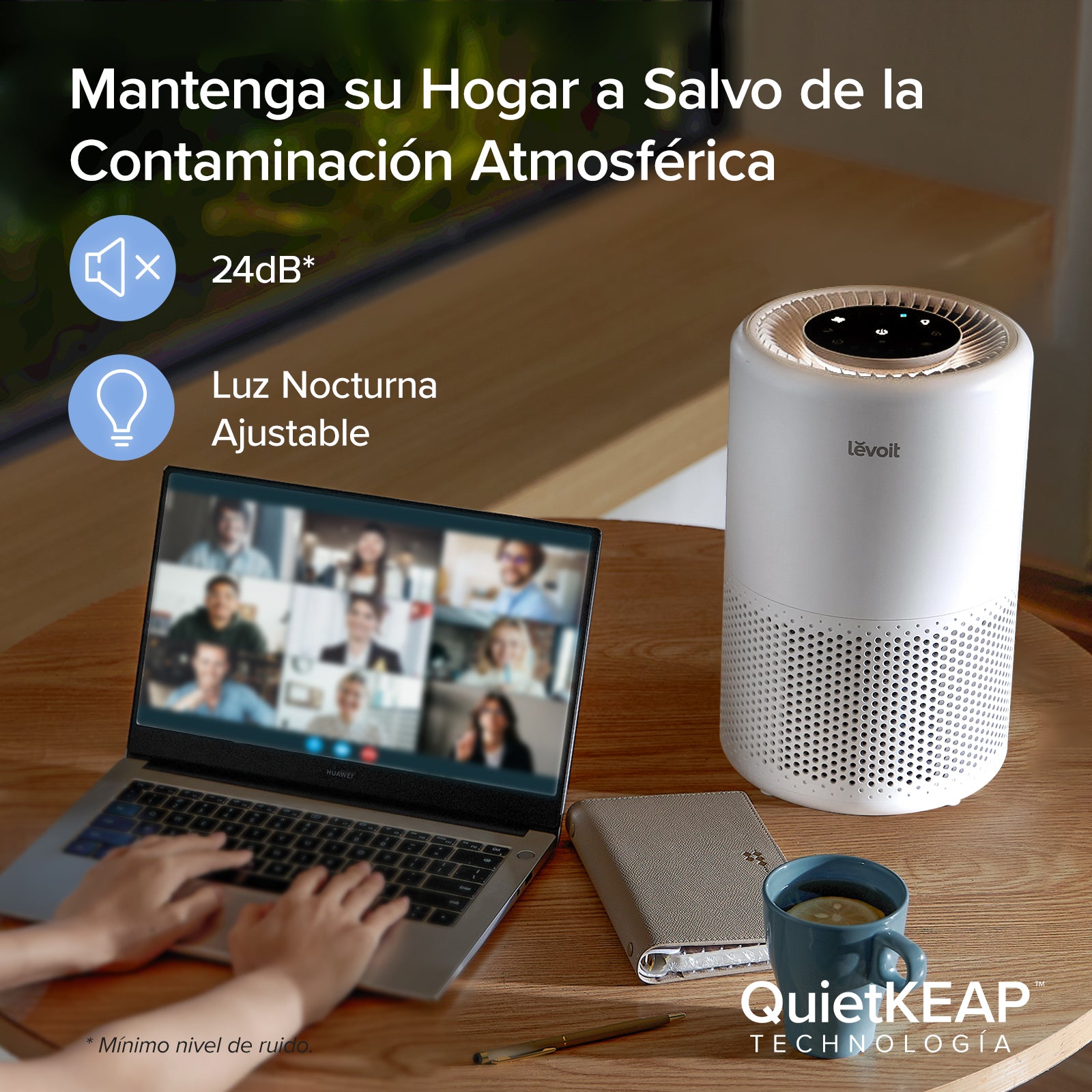 Levoit Core 200S Purificador de Aire Inteligente