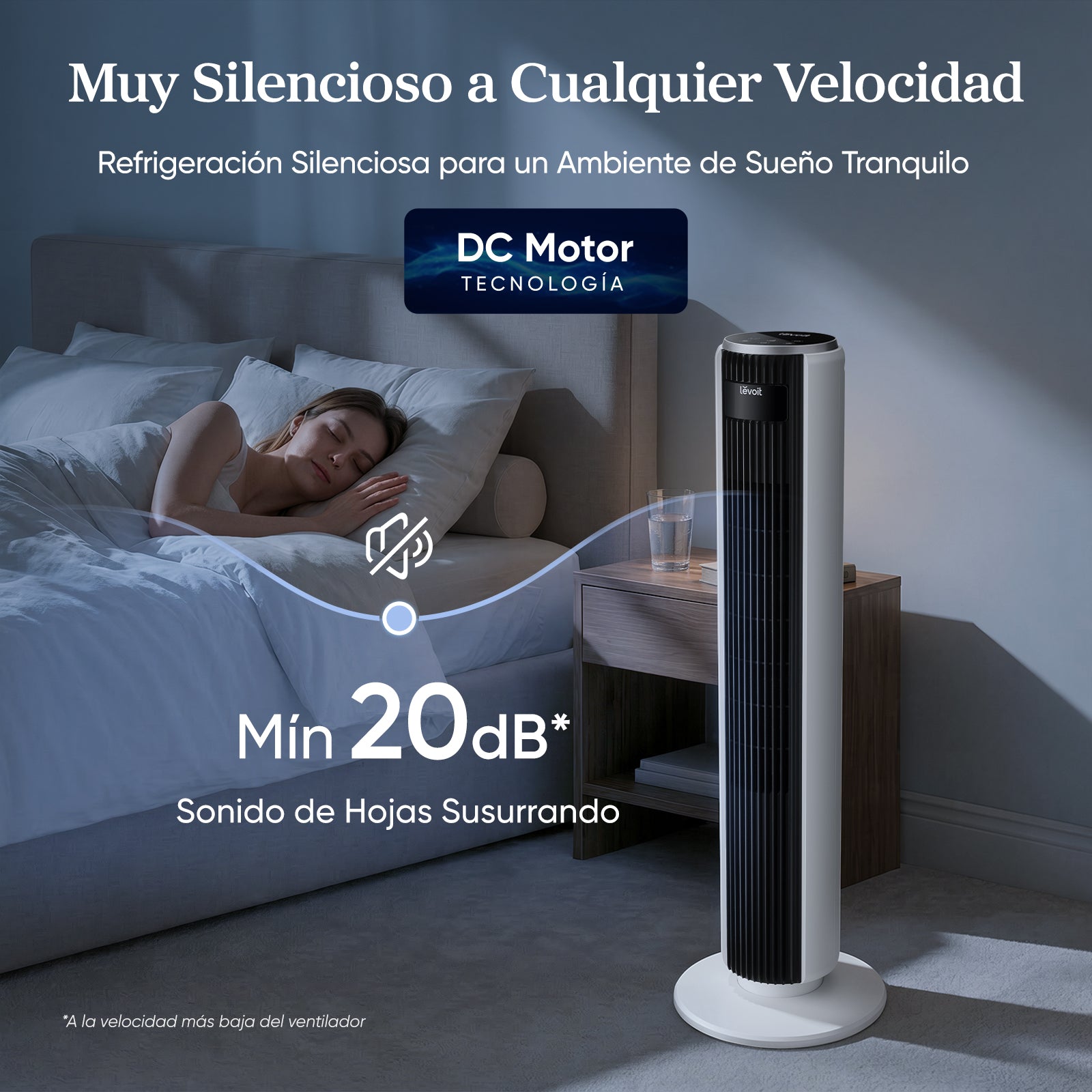Levoit 36DC Ventilador de Torre