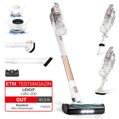 Levoit LVAC200 Golden Aspiradora sin Cable
