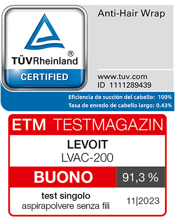Levoit LVAC-200 — Aspiradora Sin Cable y Sin Bolsa en Dorado