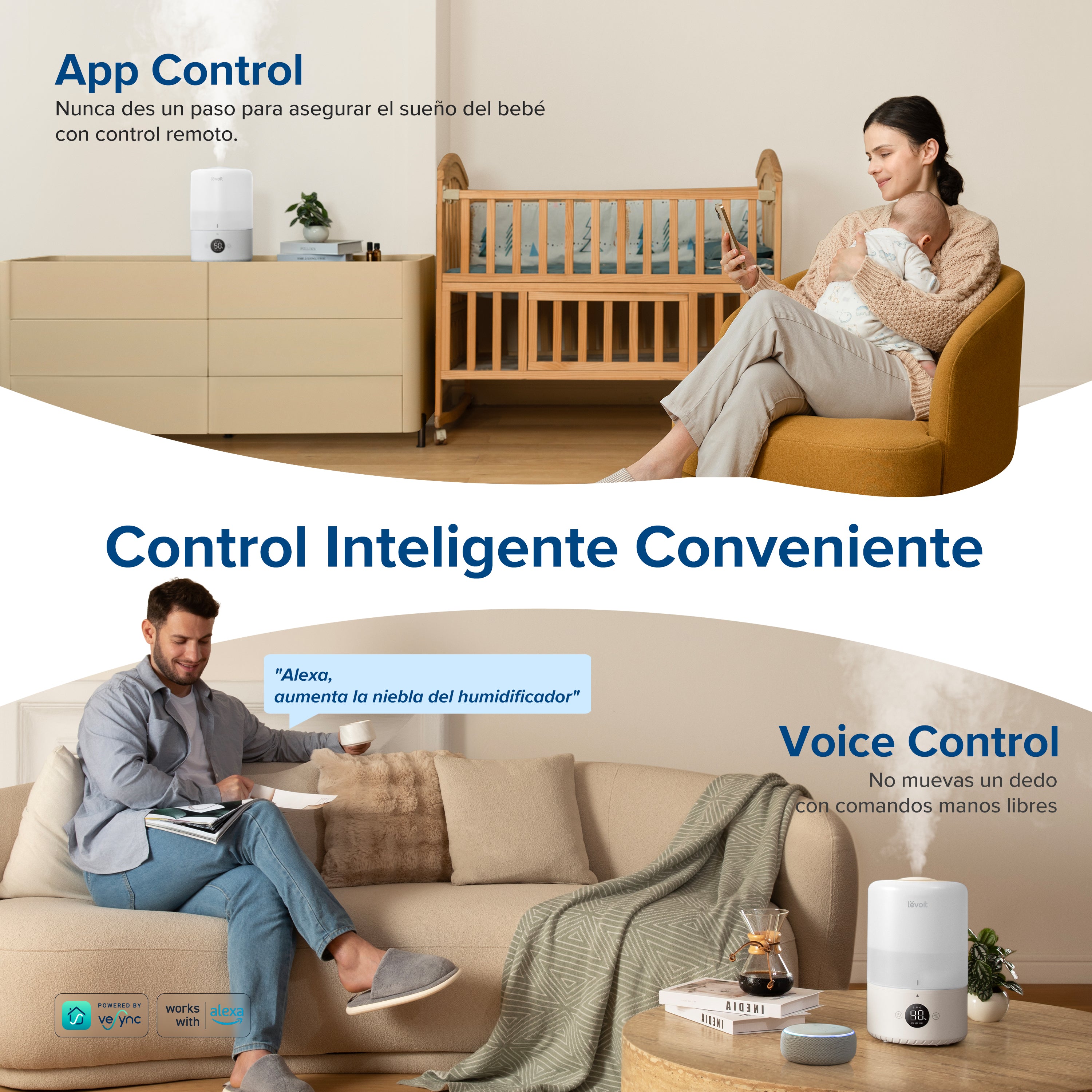 Levoit Dual 200s Humidificador Inteligente
