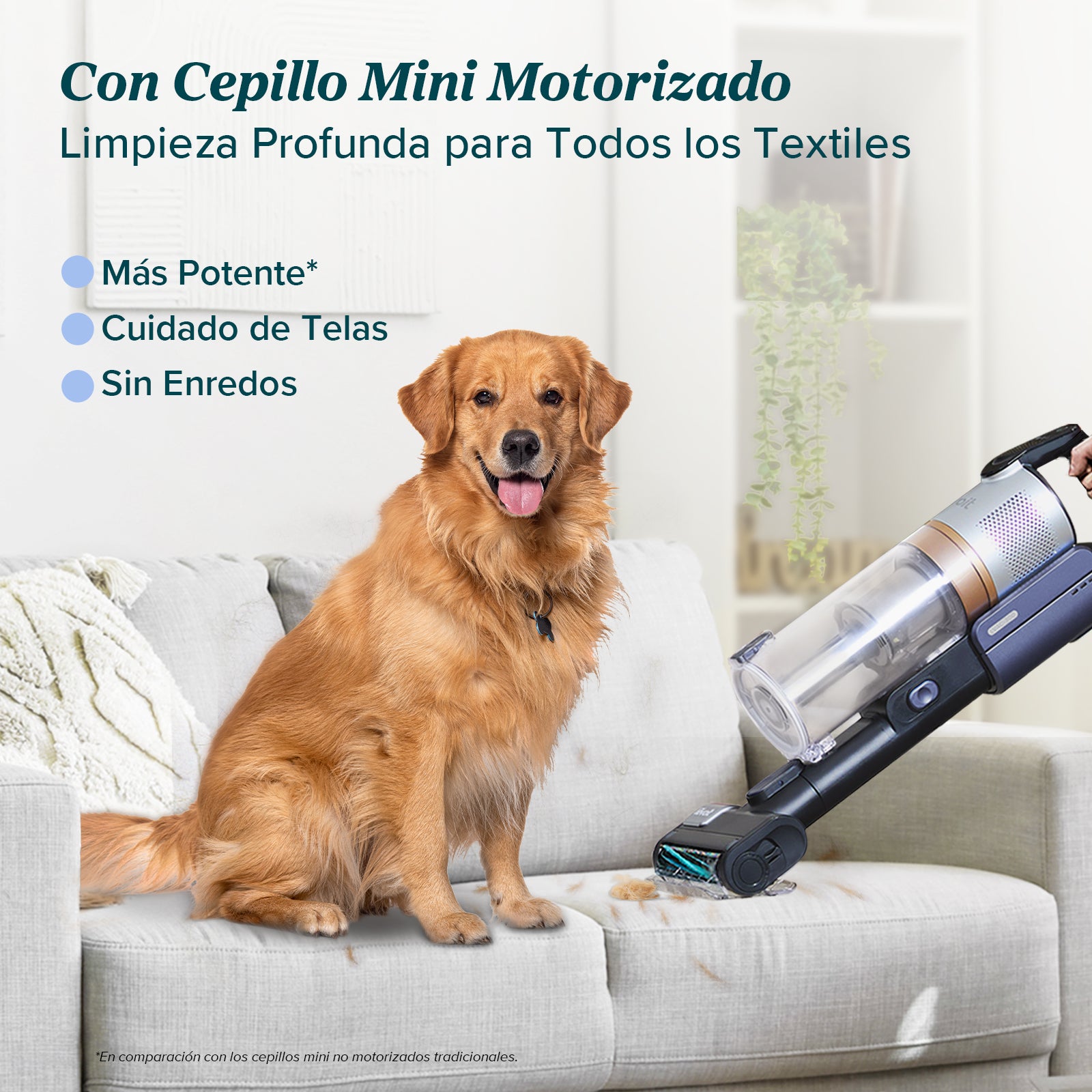 Levoit LVAC-300 — Aspirador Potente Sin Cable con Filtro HEPA para Hogares Grandes