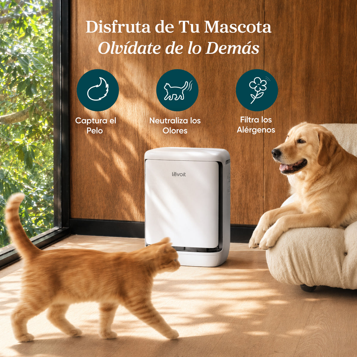 Levoit Vital Pet Pro Purificador de Aire para Mascotas