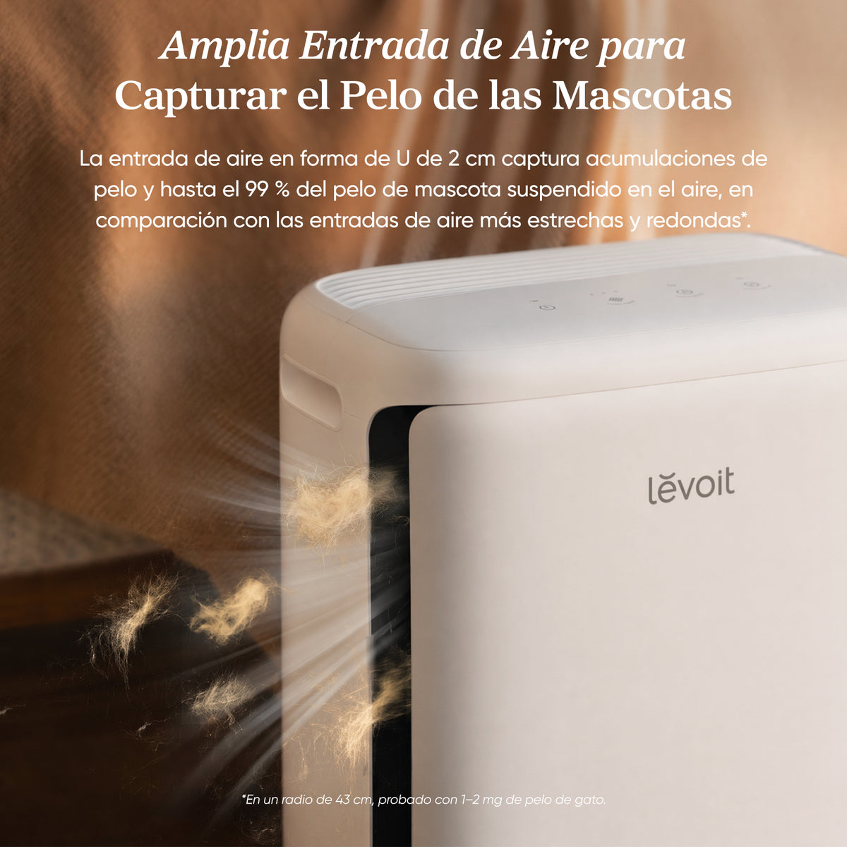 Levoit Vital Pet Pro Purificador de Aire para Mascotas